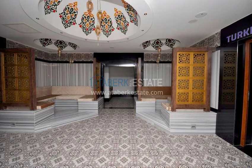 Furnished 1+1 apartment in a luxury residential complex — Alanya, Oba district 26
