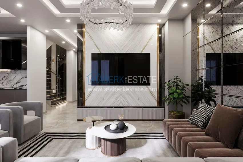 Purchase A new architectural masterpiece on the coast of Alanya, Turkler district — an investment project with villas and apartments 11 