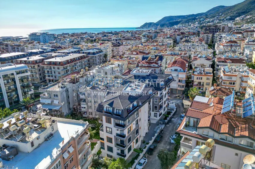 Furnished apartment in the center of Alanya, Cleopatra beach area 2
