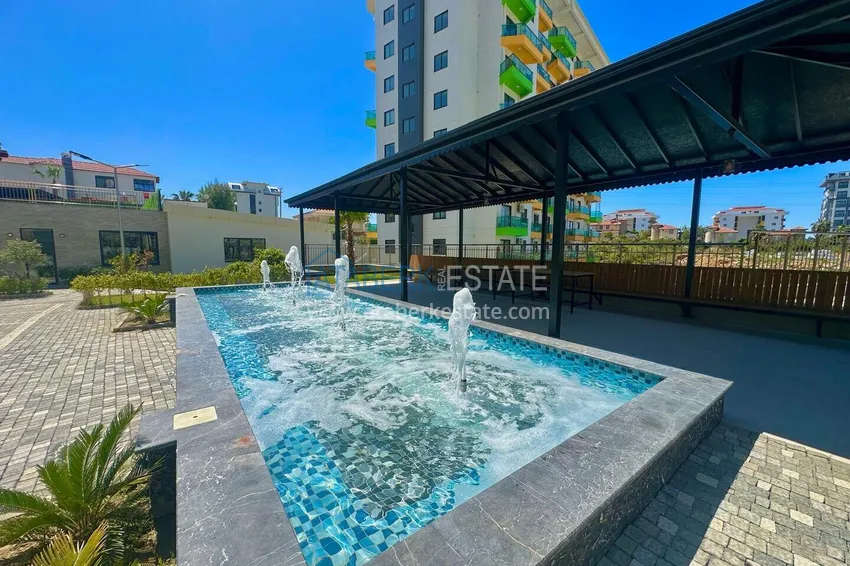Hot offer, real estate with sea view — one bedroom apartment in Avsallar! 2 