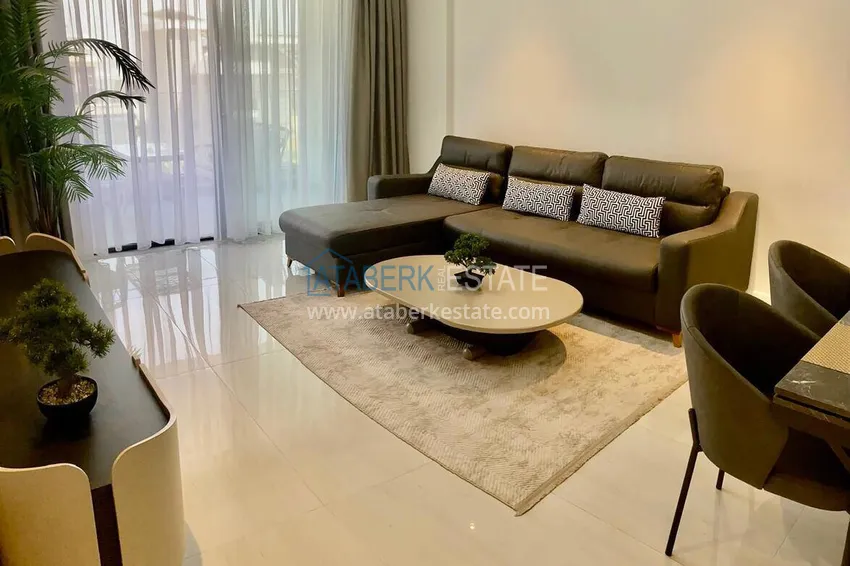 Purchase 1+1 apartment for rent in the five-star Turkler resort, Alanya (no pets) E62 2