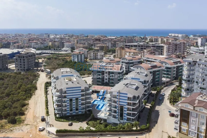 Furnished 1+1 apartment in a luxury residential complex — Alanya, Oba district 2