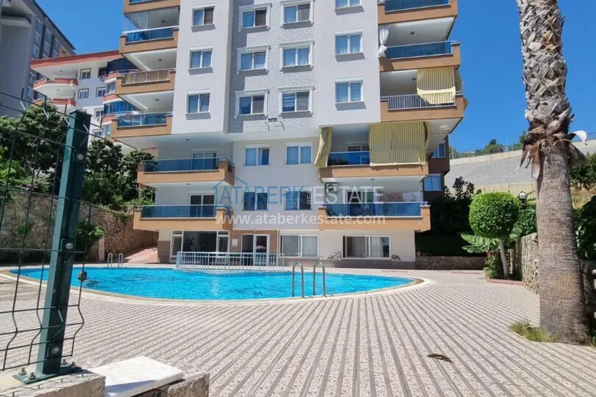 Apartament 2+1 w Alanya, dzielnica Cikcilli w komfortowym kompleksie 2 