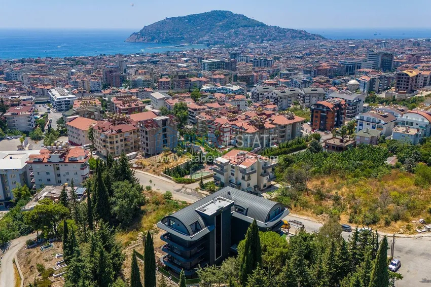 One-bedroom apartment with a turnkey finish in Alanya 1