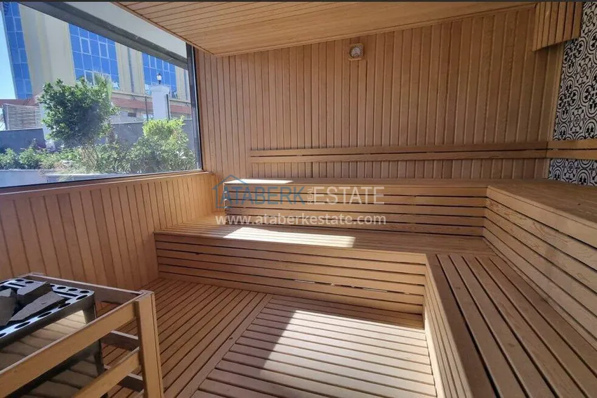 Two-bedroom apartment with new furniture in the center of Alanya - suitable for a residence permit 32 