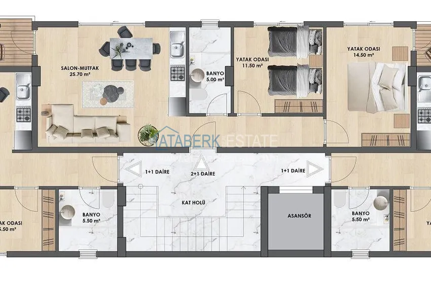 Buy cheap A new project in the center of Alanya - the Cleopatra beach area. A liquid investment asset with the prospect of increasing value 5 