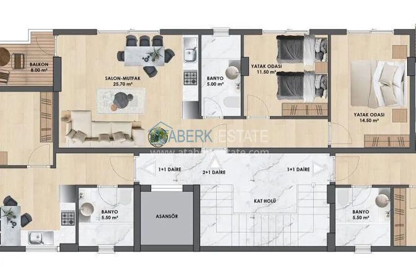 Buy cheap A new project in the center of Alanya - the Cleopatra beach area. A liquid investment asset with the prospect of increasing value 6 