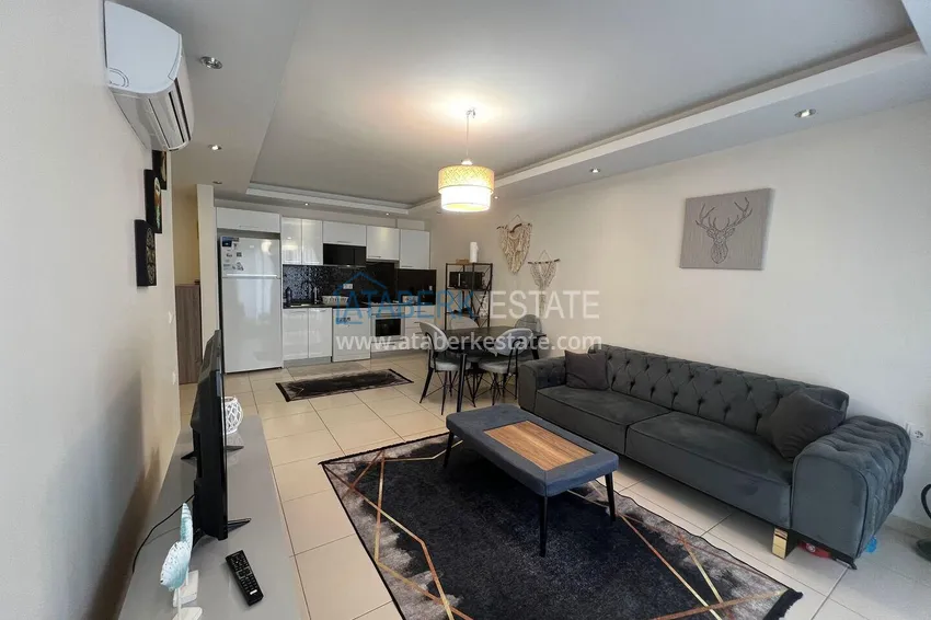 Purchase Furnished 1+1 apartment in a luxury residential complex — Alanya, Oba district 3