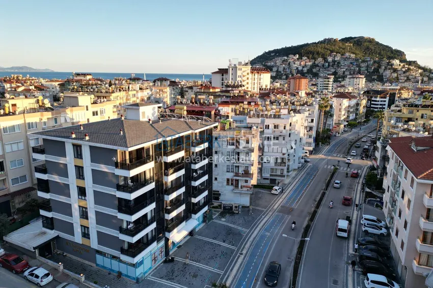Cozy one bedroom apartment with furniture in a boutique complex — Alanya city center 3 