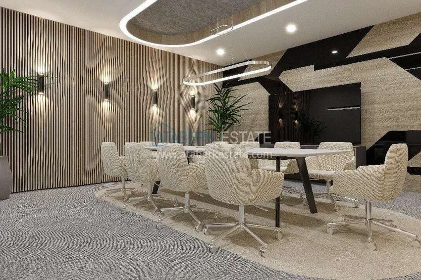 A new architectural masterpiece on the coast of Alanya, Turkler district — an investment project with villas and apartments 23 