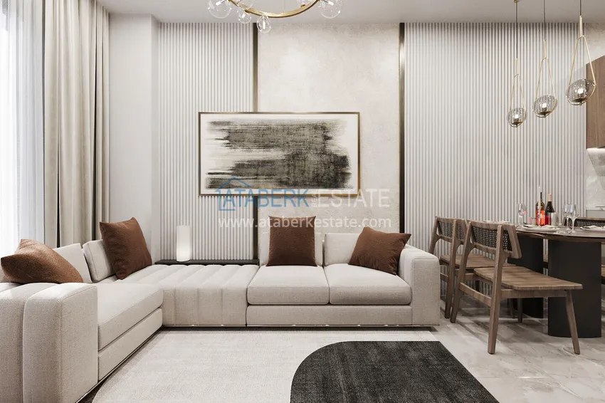 Purchase A new architectural masterpiece on the coast of Alanya, Turkler district — an investment project with villas and apartments 3 