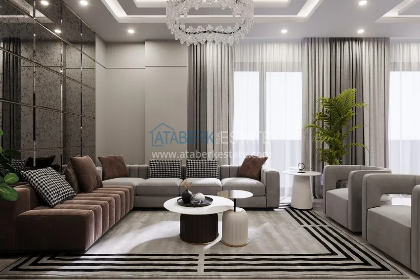 Purchase A new architectural masterpiece on the coast of Alanya, Turkler district — an investment project with villas and apartments 12 