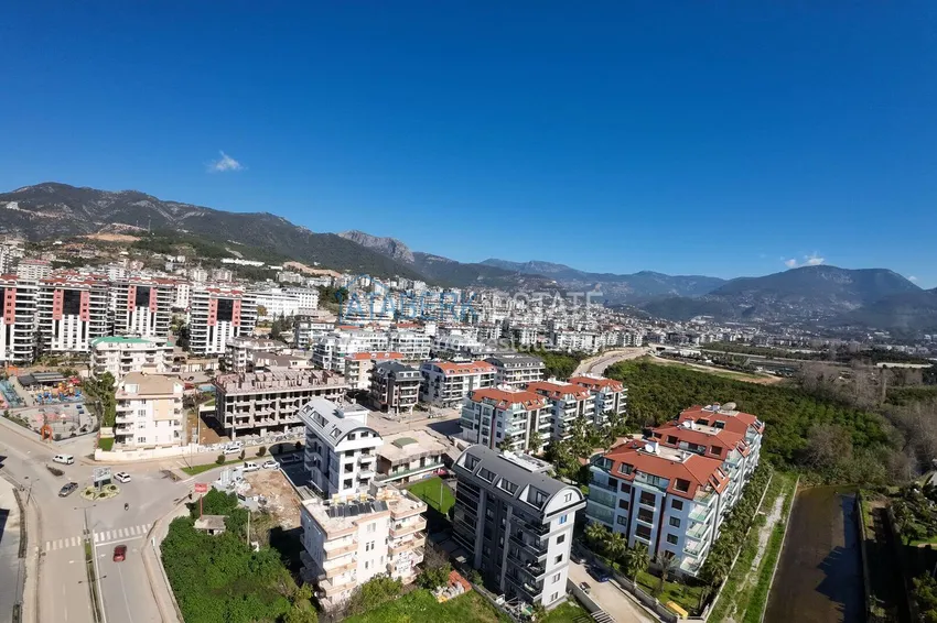 Duplex penthouse with furniture and views in Oba, Alanya 3