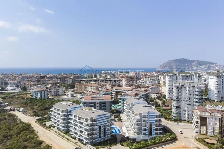Furnished 1+1 apartment in a luxury residential complex — Alanya, Oba district 3