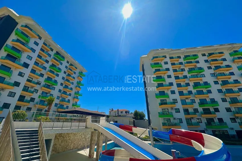 Hot offer, real estate with sea view — one bedroom apartment in Avsallar! 3 