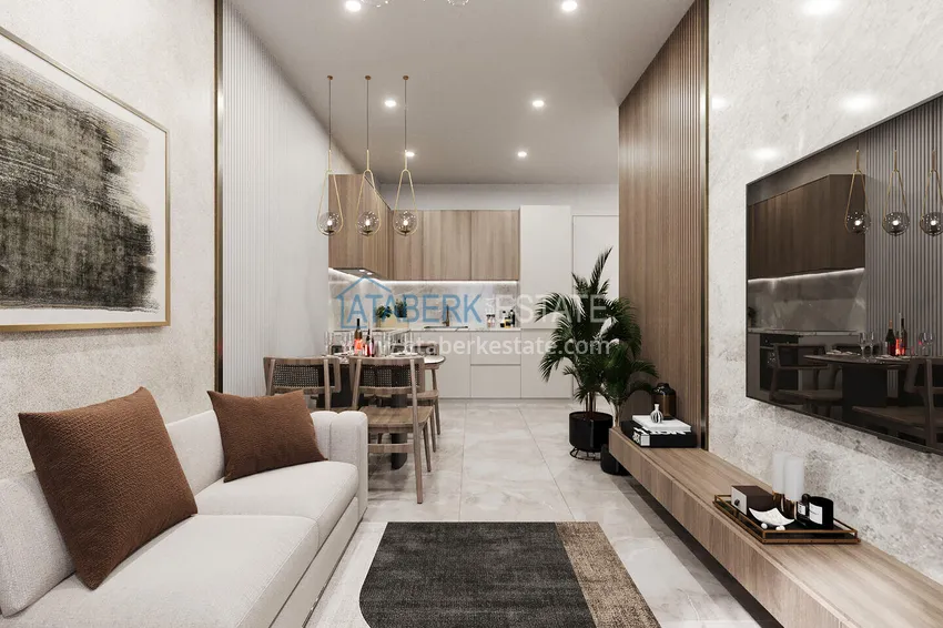 Purchase A new architectural masterpiece on the coast of Alanya, Turkler district — an investment project with villas and apartments 4 