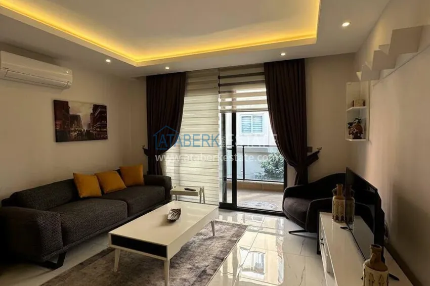 Purchase Cozy one bedroom apartment with furniture in a boutique complex — Alanya city center 5 