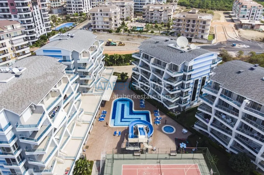 Furnished 1+1 apartment in a luxury residential complex — Alanya, Oba district 4