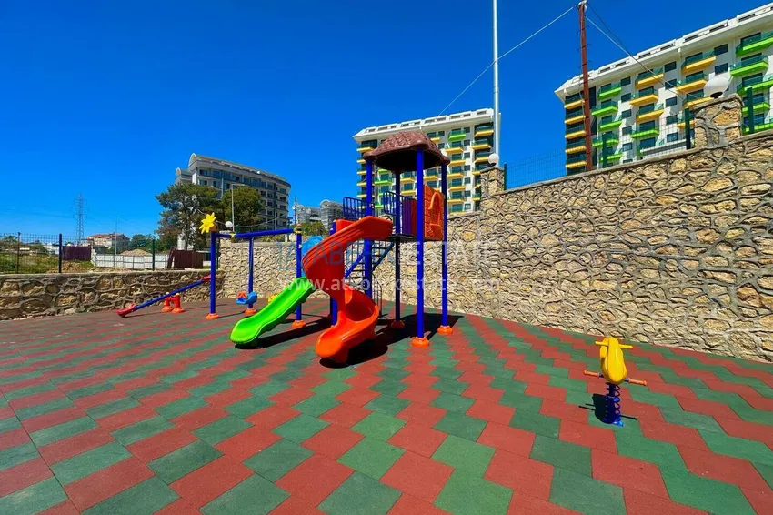 Hot offer, real estate with sea view — one bedroom apartment in Avsallar! 4 