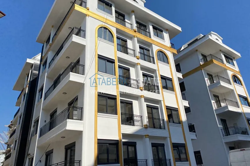 Apartament w centrum Alanyi, z pięknym wykończeniem - plaża Keykubat 5 