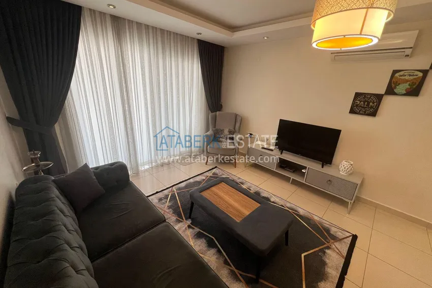 Purchase Furnished 1+1 apartment in a luxury residential complex — Alanya, Oba district 5
