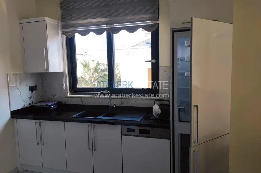 Purchase Furnished duplex penthouse just 200 meters from Cleopatra Beach — Alanya Center 5 