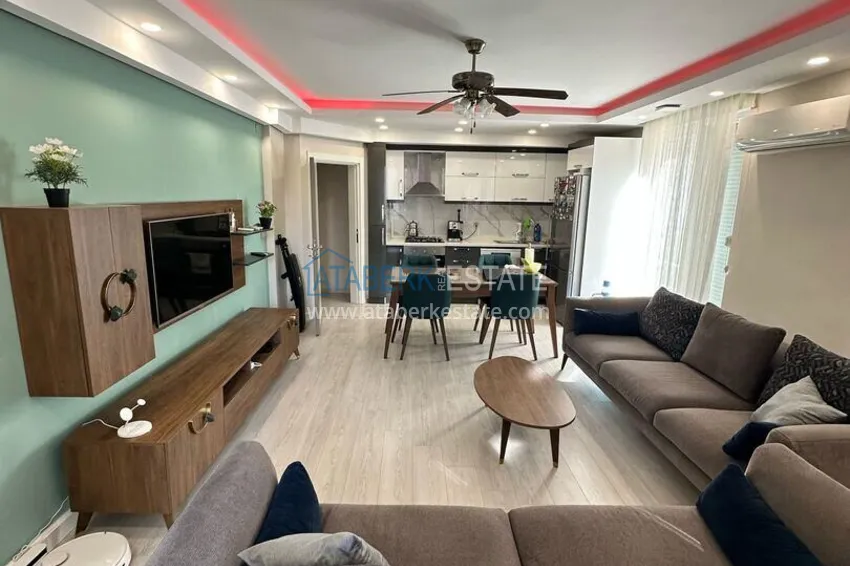 Purchase Two bedroom apartment with furniture and glazed balconies in Konyaalti, Liman — 600 m to the beach 6