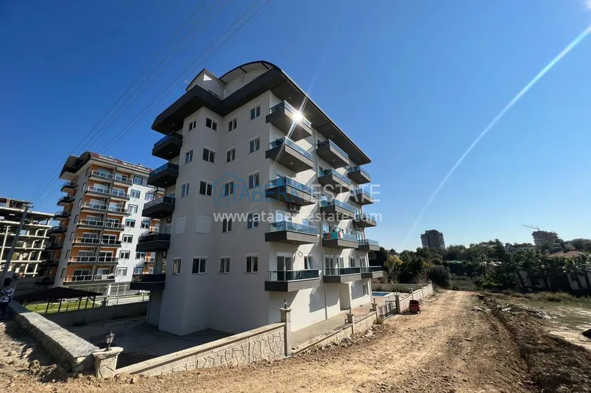 One bedroom apartment for rent in Avsallar, in a modern new complex No. 7 8