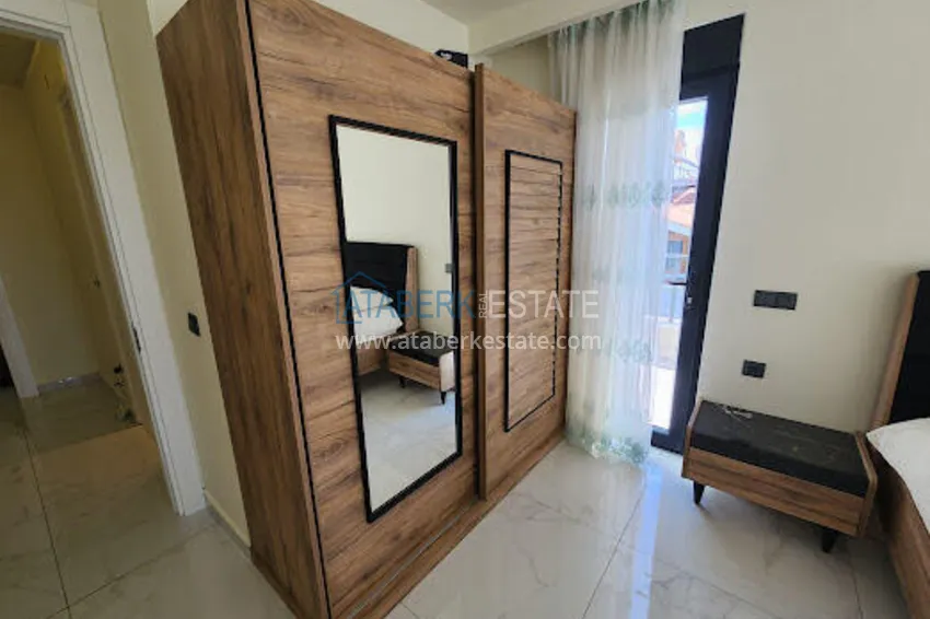 Purchase Furnished duplex penthouse just 200 meters from Cleopatra Beach — Alanya Center 7 