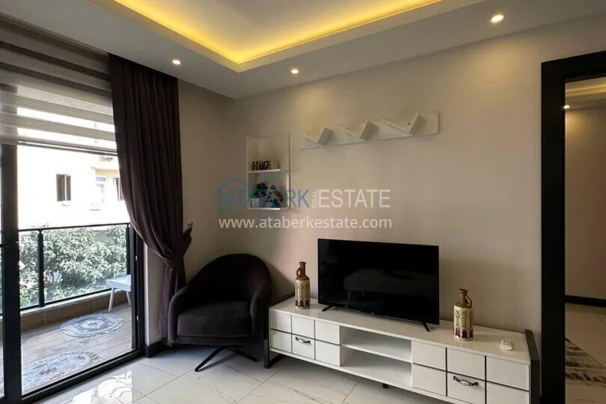 Purchase Cozy one bedroom apartment with furniture in a boutique complex — Alanya city center 8 
