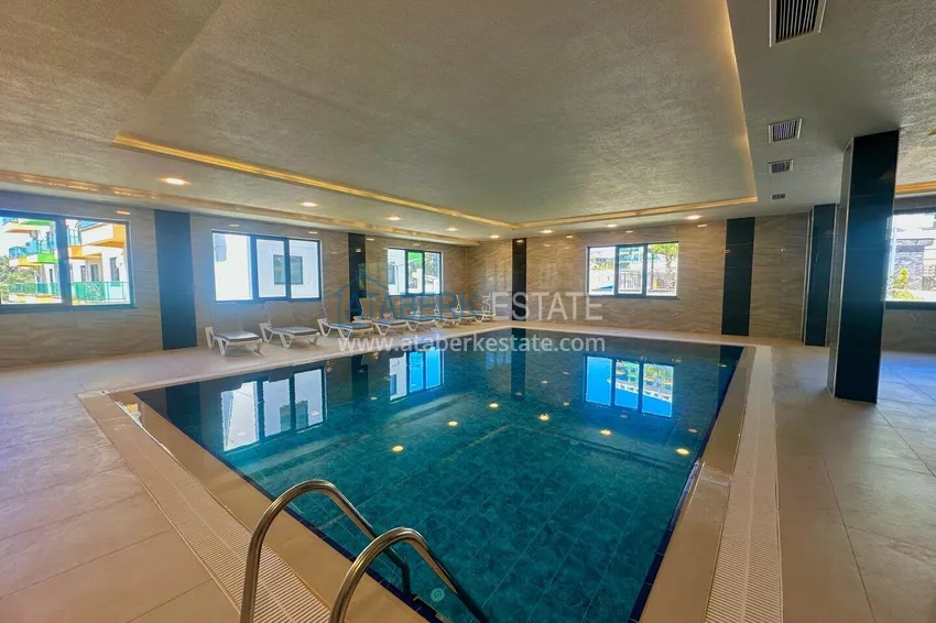 Hot offer, real estate with sea view — one bedroom apartment in Avsallar! 7 