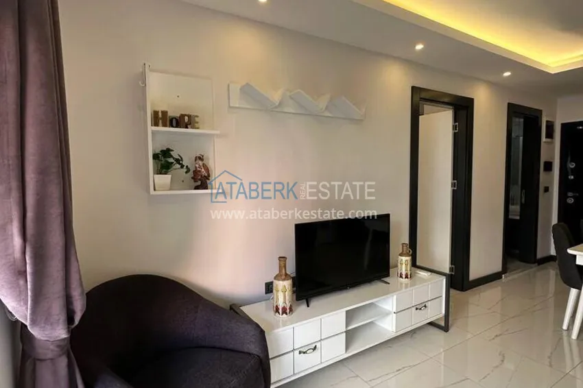Purchase Cozy one bedroom apartment with furniture in a boutique complex — Alanya city center 9 
