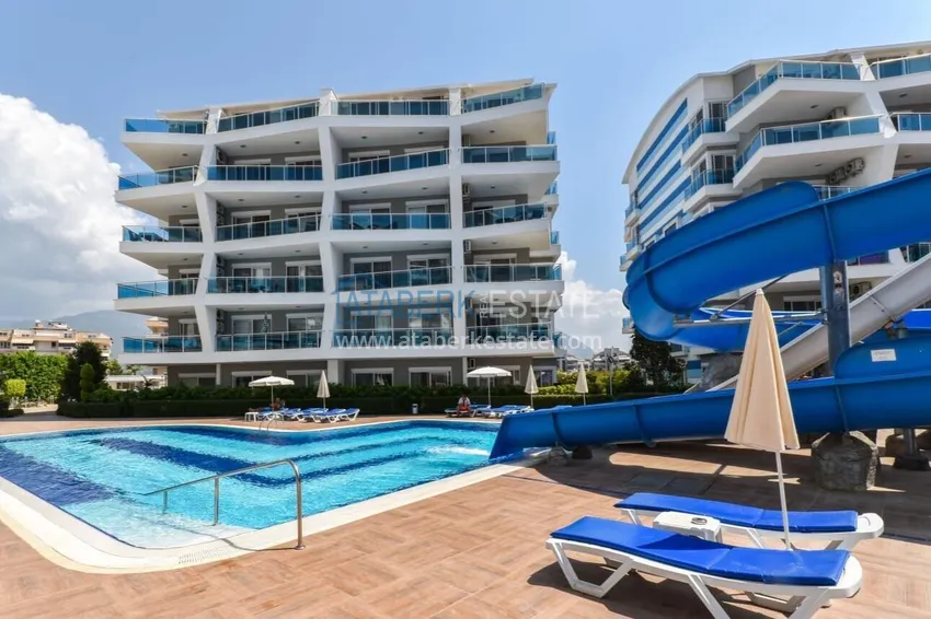 Furnished 1+1 apartment in a luxury residential complex — Alanya, Oba district 8
