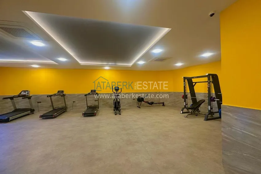 Hot offer, real estate with sea view — one bedroom apartment in Avsallar! 9 
