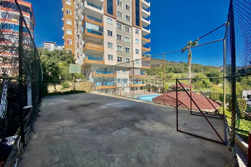 Apartament 2+1 w Alanya, dzielnica Cikcilli w komfortowym kompleksie 8 