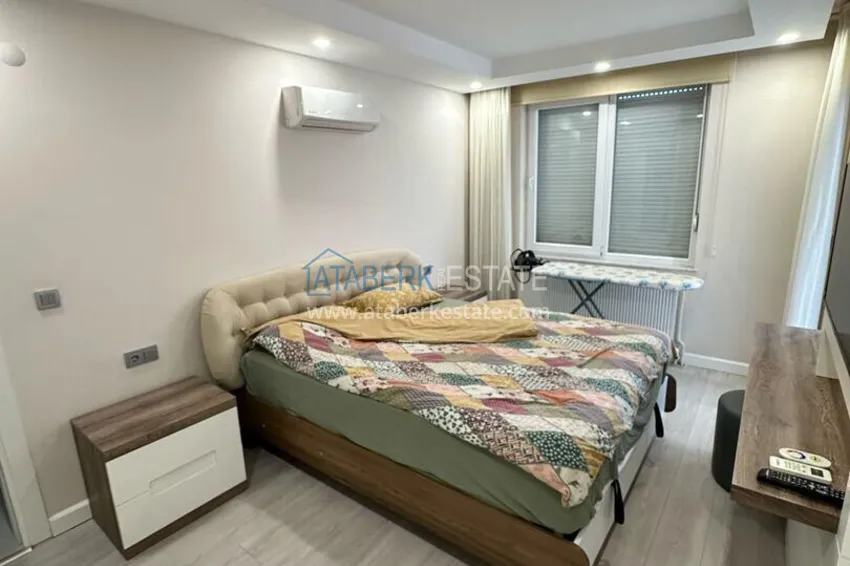 Two bedroom apartment with furniture and glazed balconies in Konyaalti, Liman — 600 m to the beach 2
