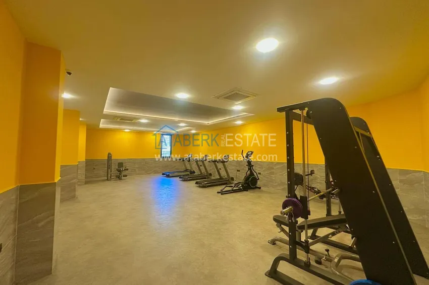 Hot offer, real estate with sea view — one bedroom apartment in Avsallar! 10 