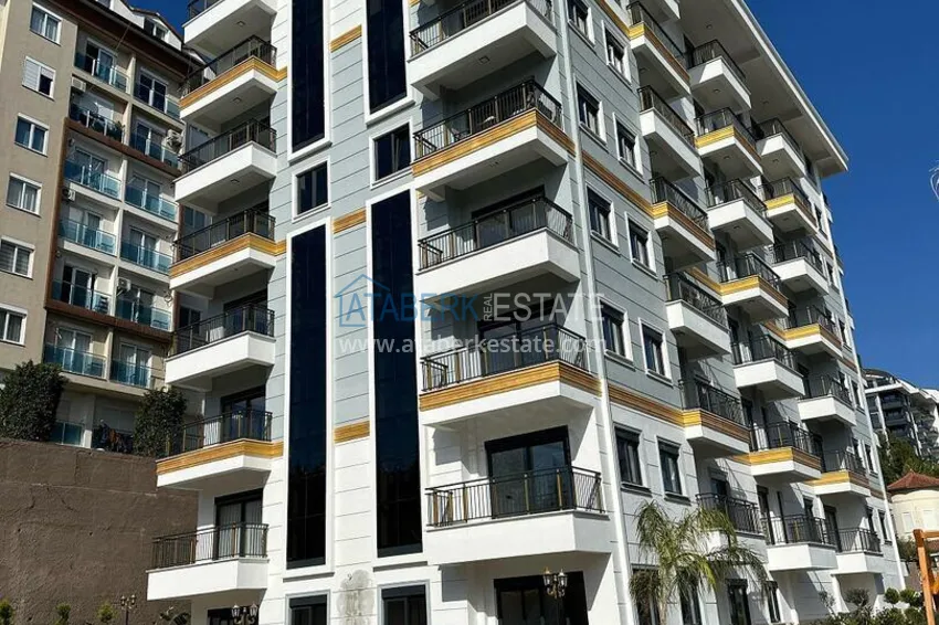 One-bedroom apartment for primary sale — new building, Alanya, Avsallar district 9