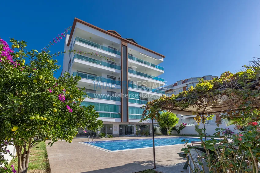 Turnkey duplex penthouse with sea view, 150 meters from the beach — Kestel, Alanya 11