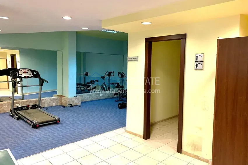 Mieszkanie 2+1 nadające się do pozwolenia na pobyt i obywatelstwa w dzielnicy Oba, Alanya - umeblowane w przytulnym kompleksie 10