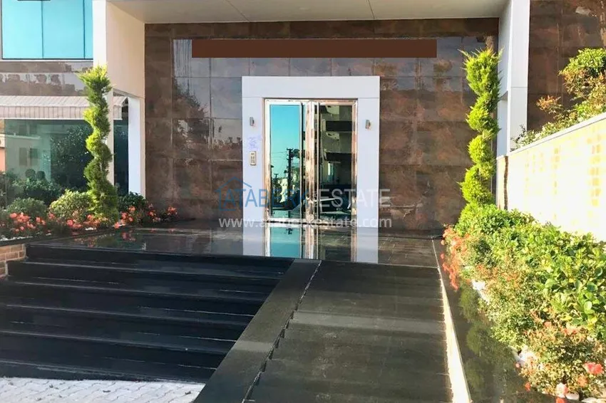1+1 apartment with furniture and sea view in the center of Alanya - Cleopatra beach area 9