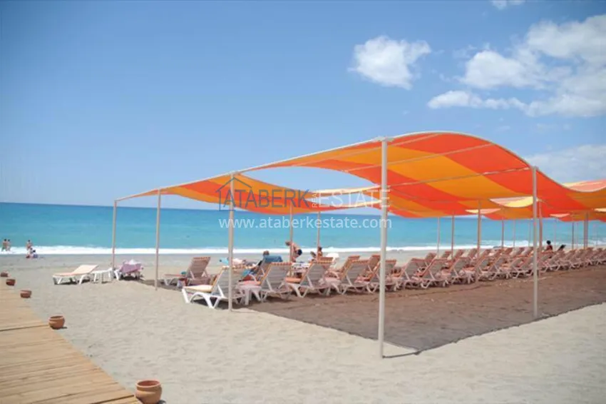 Umeblowany apartament z widokiem na góry w legendarnym kompleksie hotelowym - dzielnica Mahmutlar, Alanya 11 