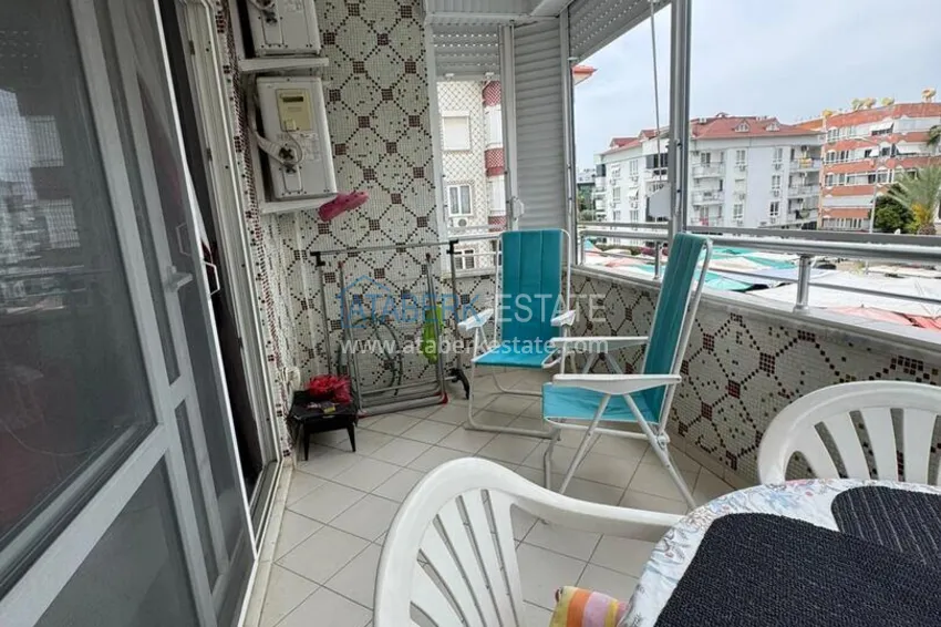 Kupuj Umeblowane mieszkanie 1+1 odpowiednie na zezwolenie na pobyt — Alanya, dzielnica Oba, 300 metrów od morza 10