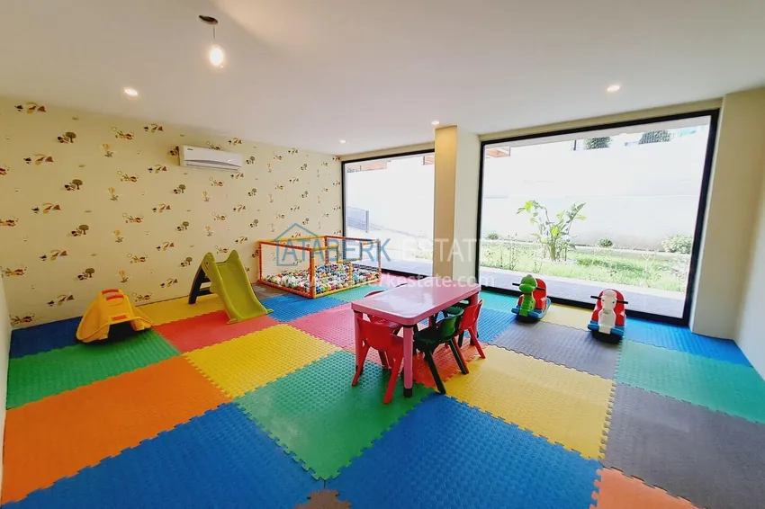 Apartament 1+1 z panoramicznym widokiem na morze — dzielnica Mahmutlar, Alanya, 200 metrów od morza 10 