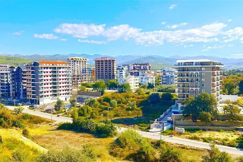 Purchase 1+1 apartment with a fine finish and mountain views — Alanya, Avsallar district 11