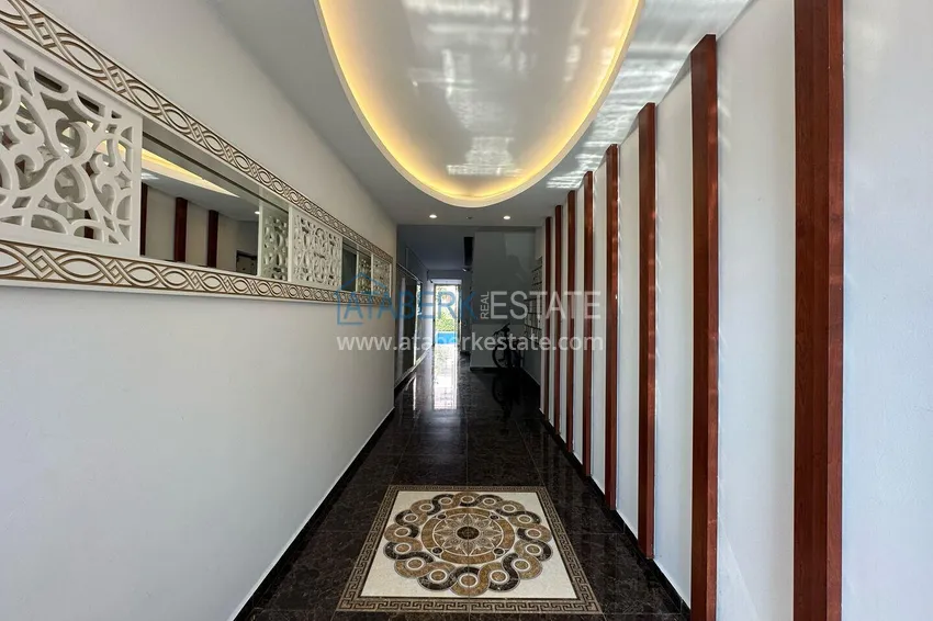 1+1 apartment with furniture and sea view in the center of Alanya - Cleopatra beach area 10