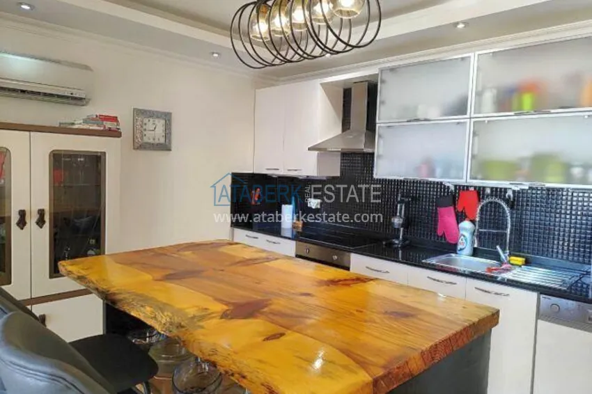 Kupuj Dwupoziomowy penthouse 5+1 z meblami — Alanya, dzielnica Avsallar 11