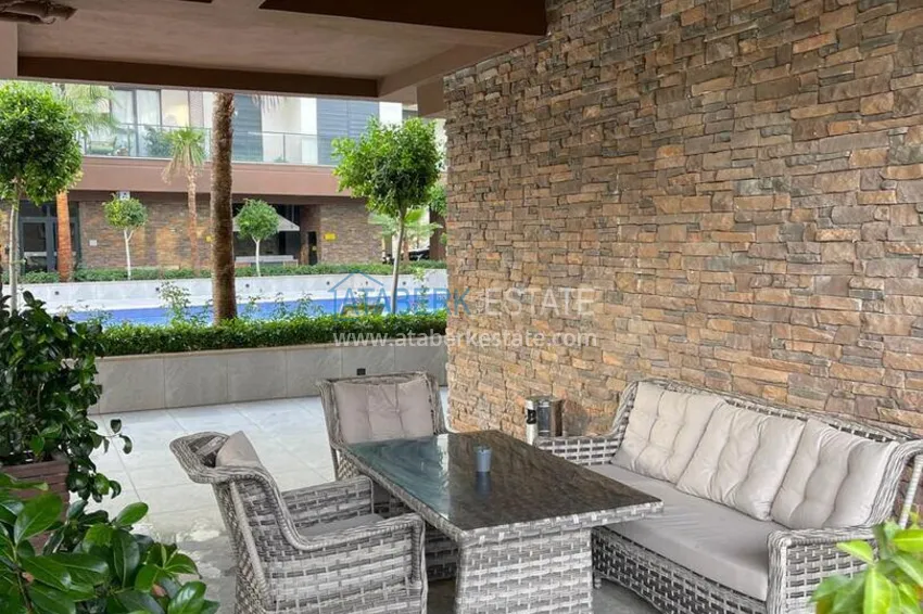 Apartament 1+1 w Alanya, dzielnica Oba, w komfortowym kompleksie 11 