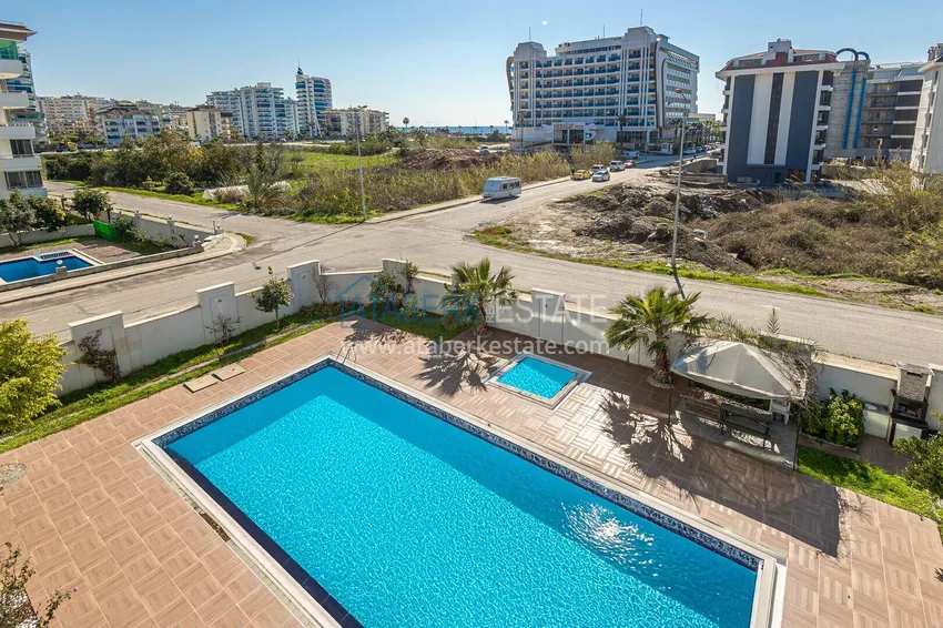 Kupuj Apartament 1+1 z meblami i widokiem na morze — Kestel, Alanya 13 