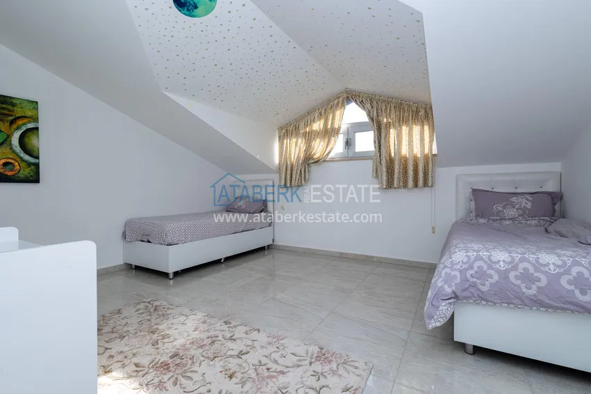 Purchase Turnkey duplex penthouse with sea view, 150 meters from the beach — Kestel, Alanya 15